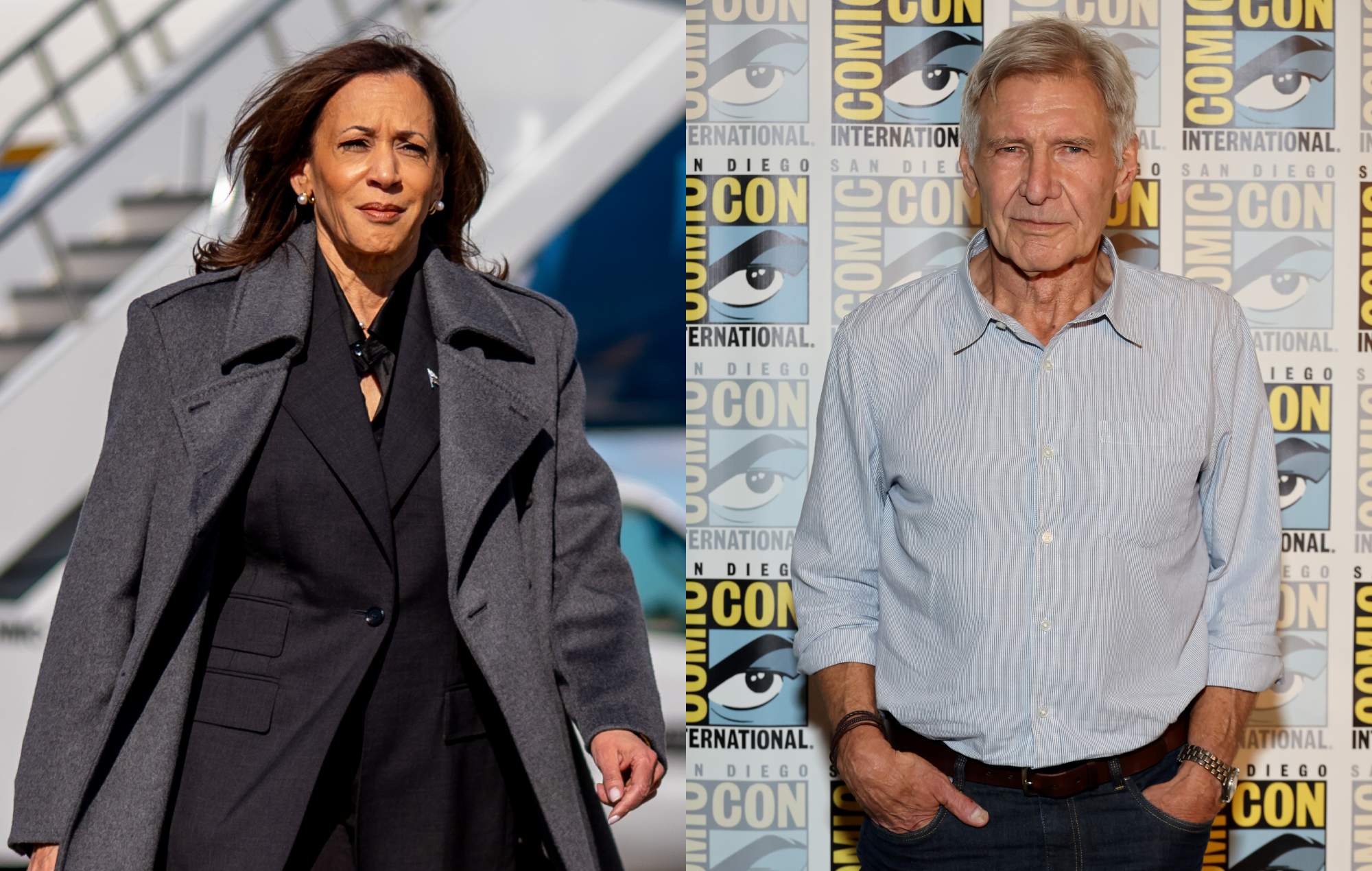 Harrison Ford endorses Kamala Harris and Tim Walz: “These are people I can get behind”