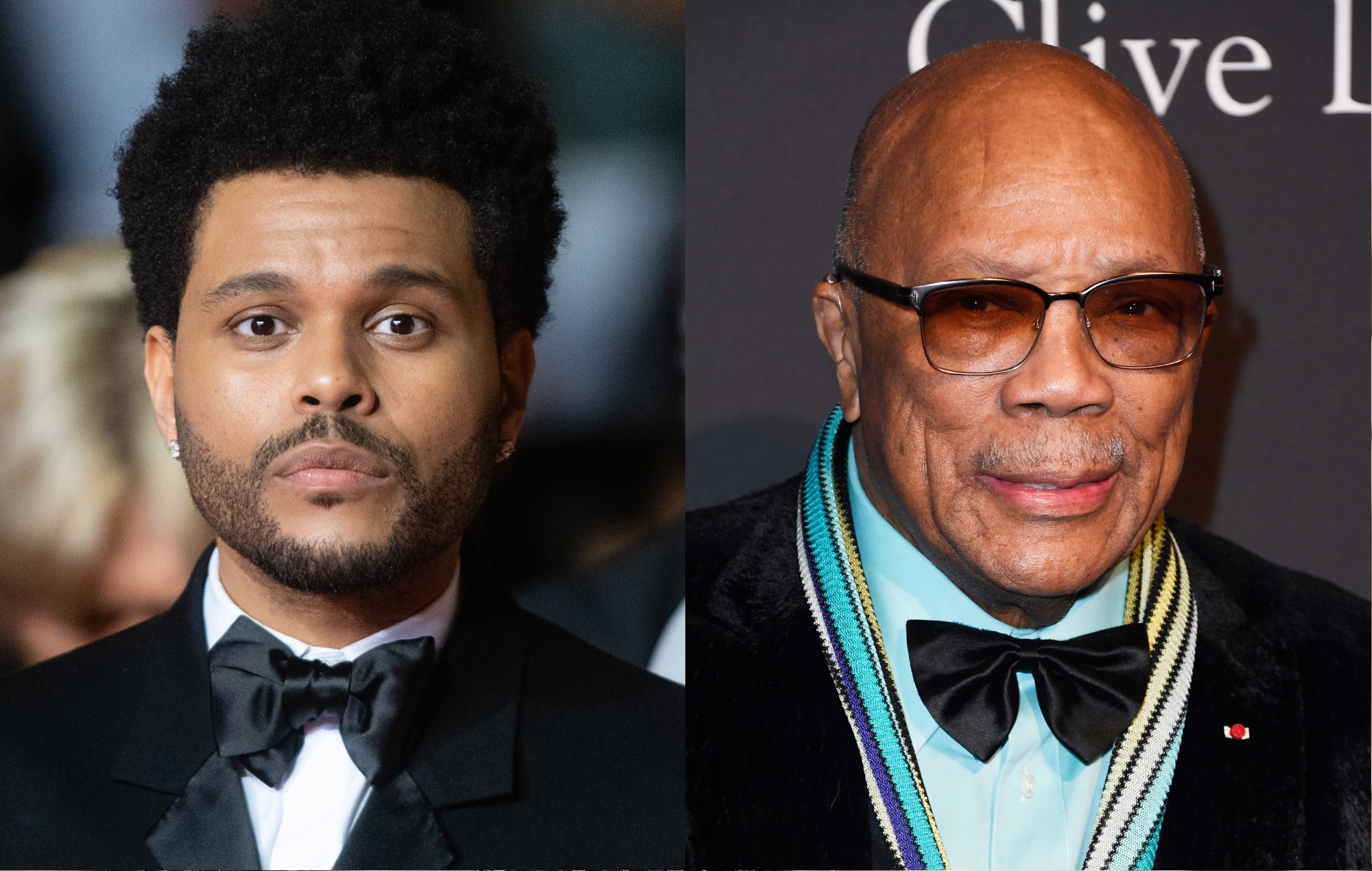 The Weeknd pays tribute to “idol” Quincy Jones: “The reason why I even do music in the first place”