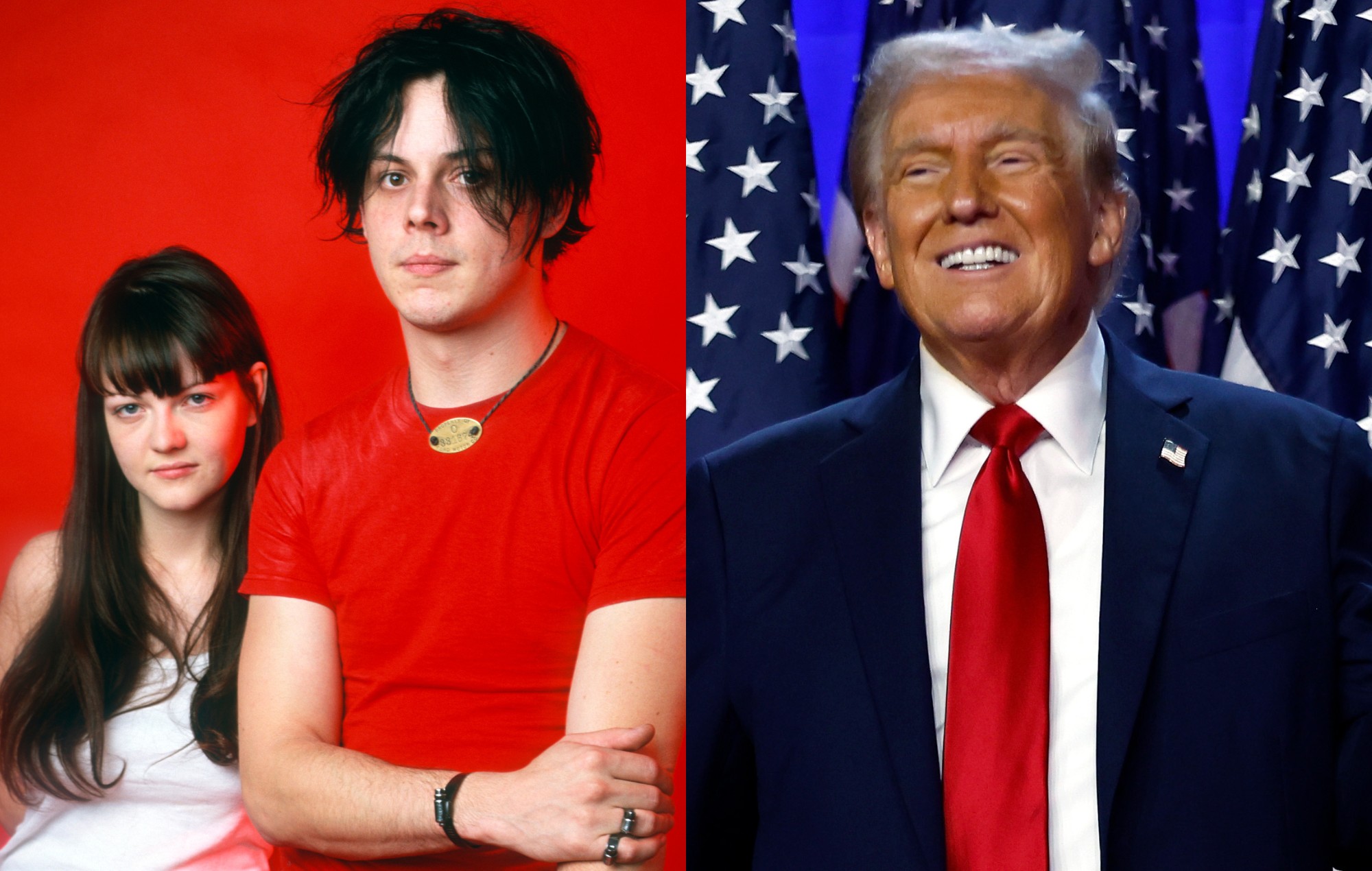 The White Stripes have dropped their ‘Seven Nation Army’ lawsuit against Donald Trump