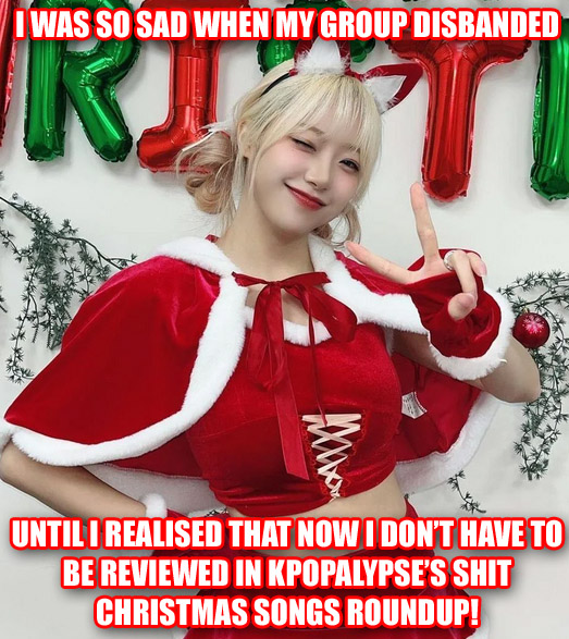 Kpopalypse’s roundup of 2024’s colon-felching k-pop Christmas trash