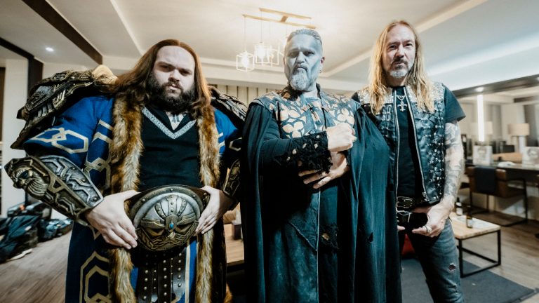 “Every night of our tour, we’d get a report about weapons being confiscated.” We went backstage with Powerwolf, Hammerfall and Wind Rose on the power metal tour of the year – and it was even more ludicrous than we’d imagined