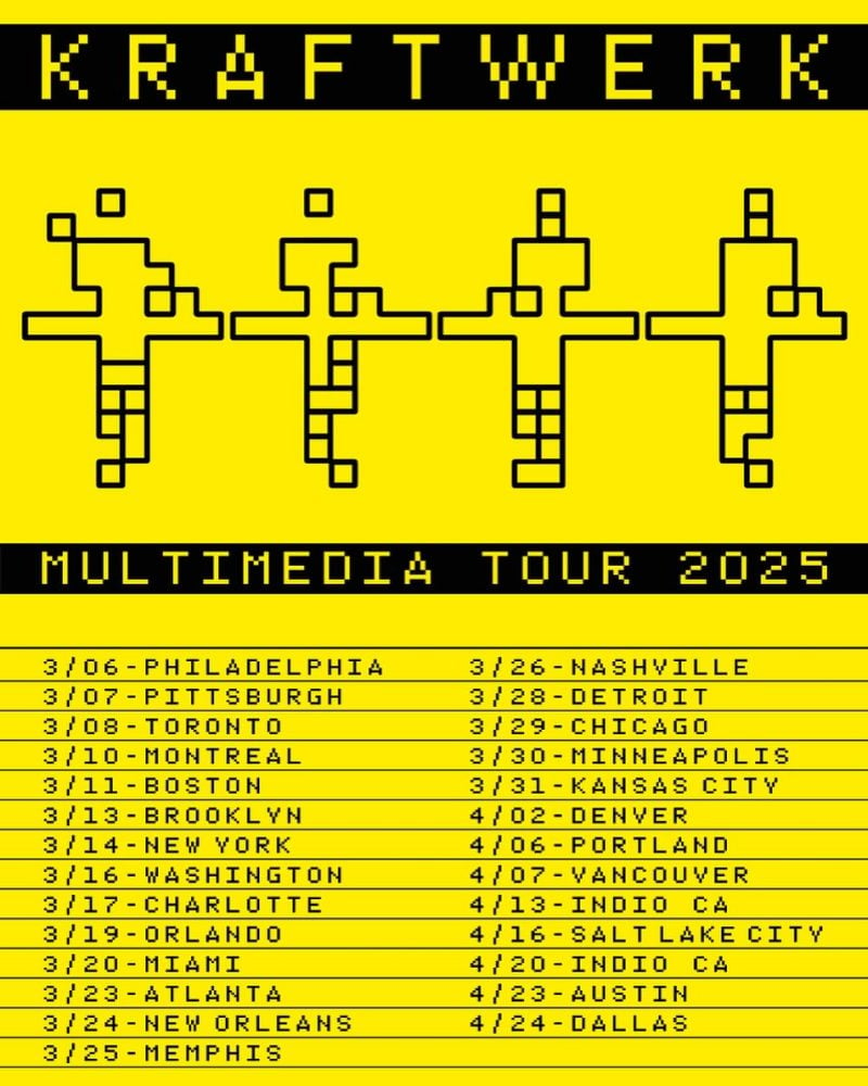 Kraftwerk Announce 50 Years of Autobahn North American Tour Dates — Watch Trailer Featuring Tony Hawk