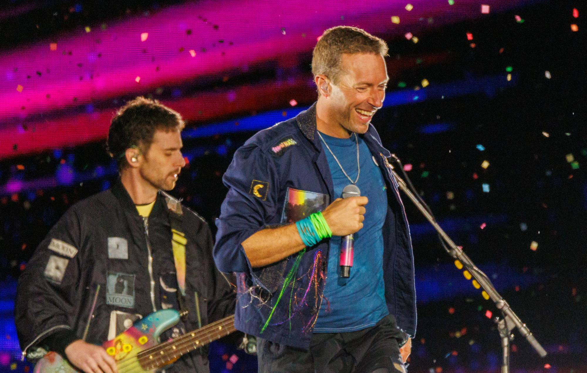 Coldplay’s Guy Berryman takes band’s plan to stop at 12 albums “with a pinch of salt”