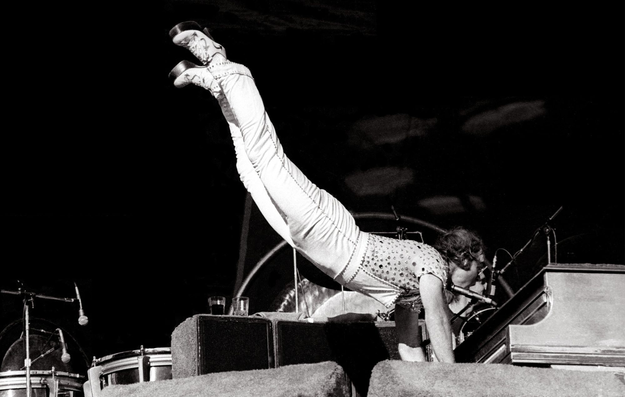 Elton John’s “iconic keyboard handstand” recreated for new Madame Tussauds London waxwork 