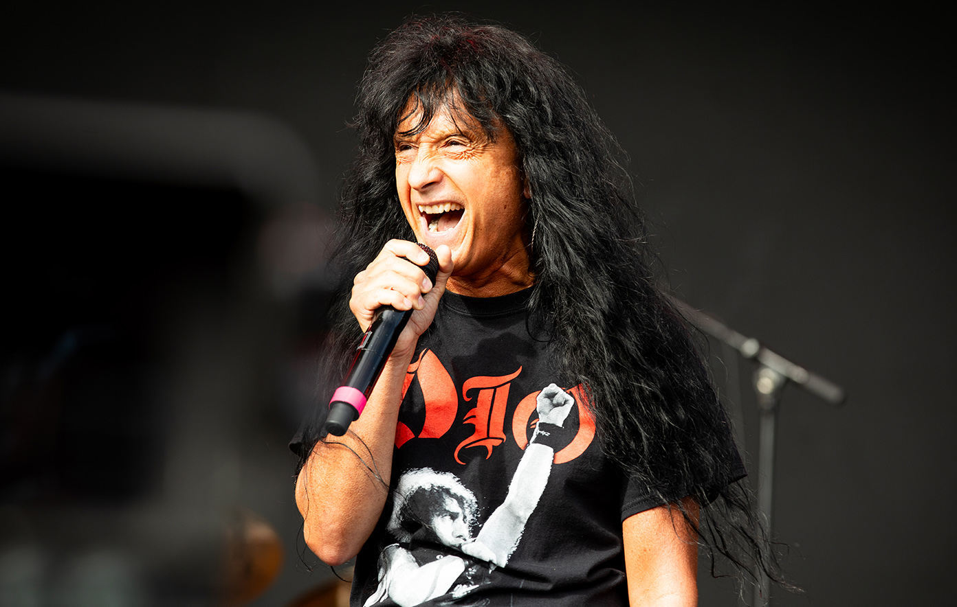 Anthrax’s Joey Belladonna reveals he worked at a horse farm after he was first fired from the band