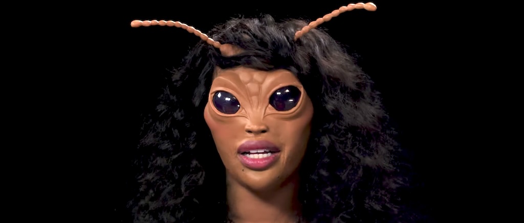 SZA’s ‘Hot Ones’ Bug Costume Returns On The Out-Of-This-World Cover For ‘Lana’