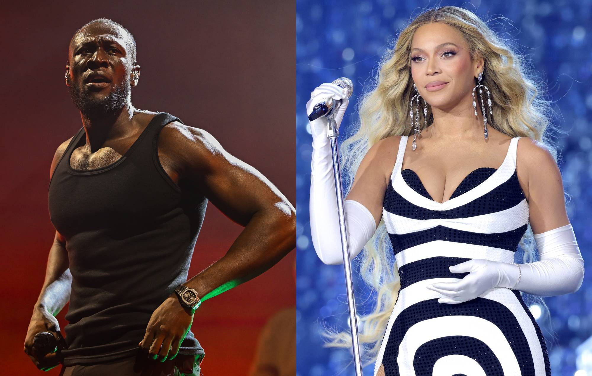 Stormzy says Beyoncé inspired him to become “superhuman on stage”