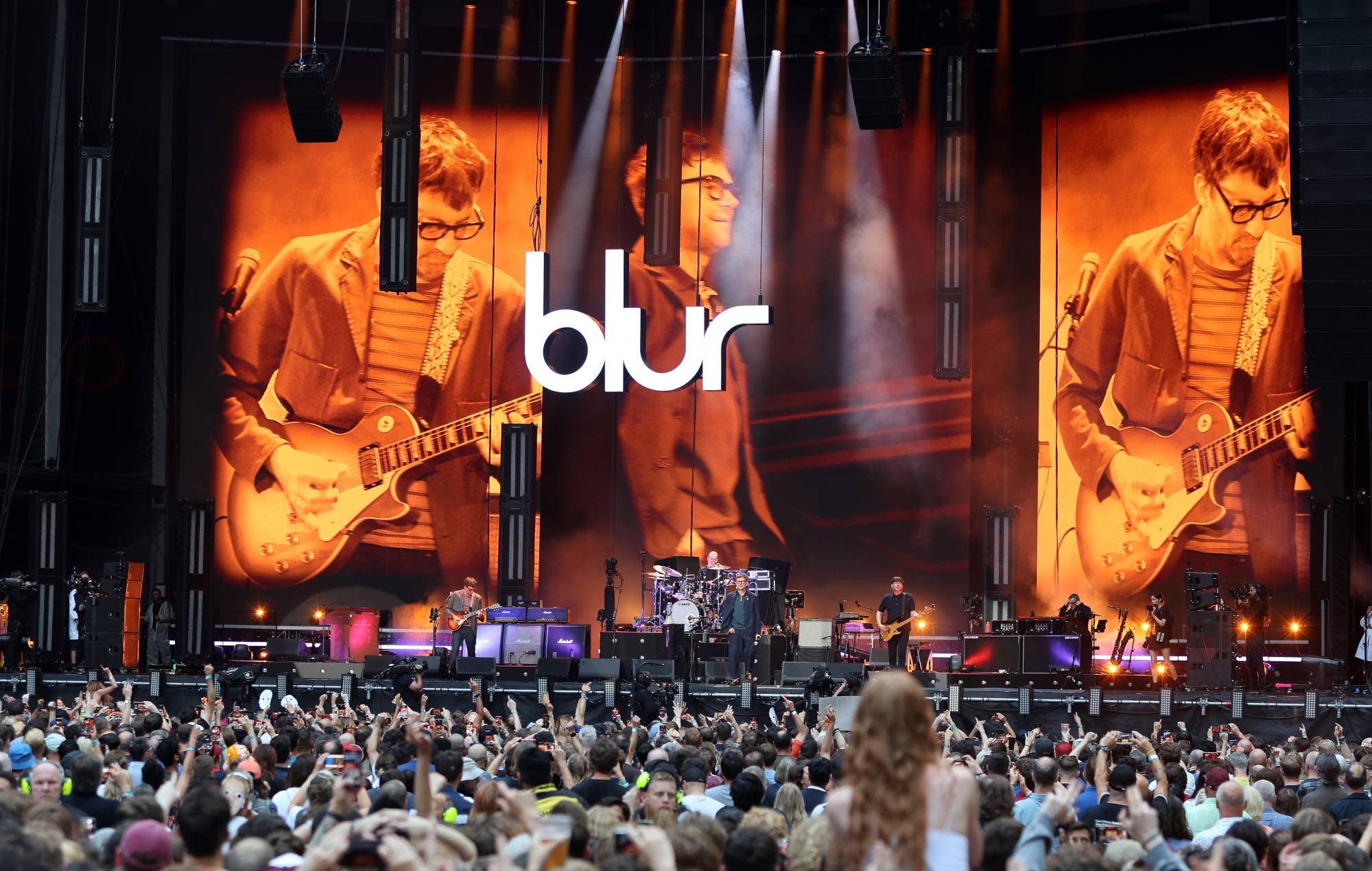 Alex James reveals Banksy’s verdict on Blur’s Wembley reunion show