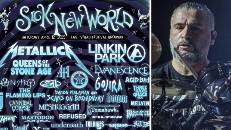 “I was so looking forward to going as a fan and enjoying these amazing bands with you guys”: Sick New World festival will return despite 2025 cancellation, says System Of A Down drummer