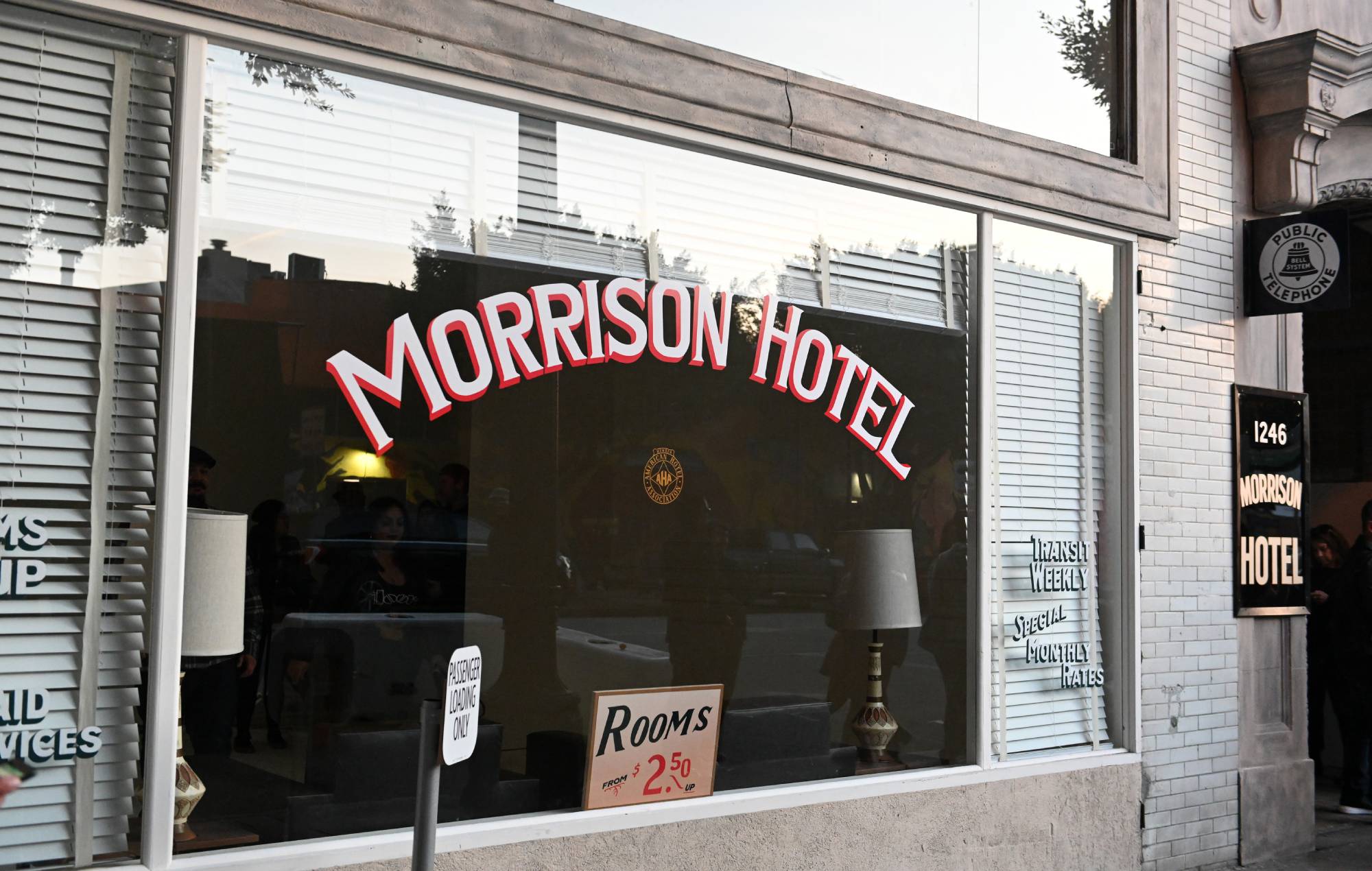 Building featured on The Doors’ ‘Morrison Hotel’ album cover damaged by fire