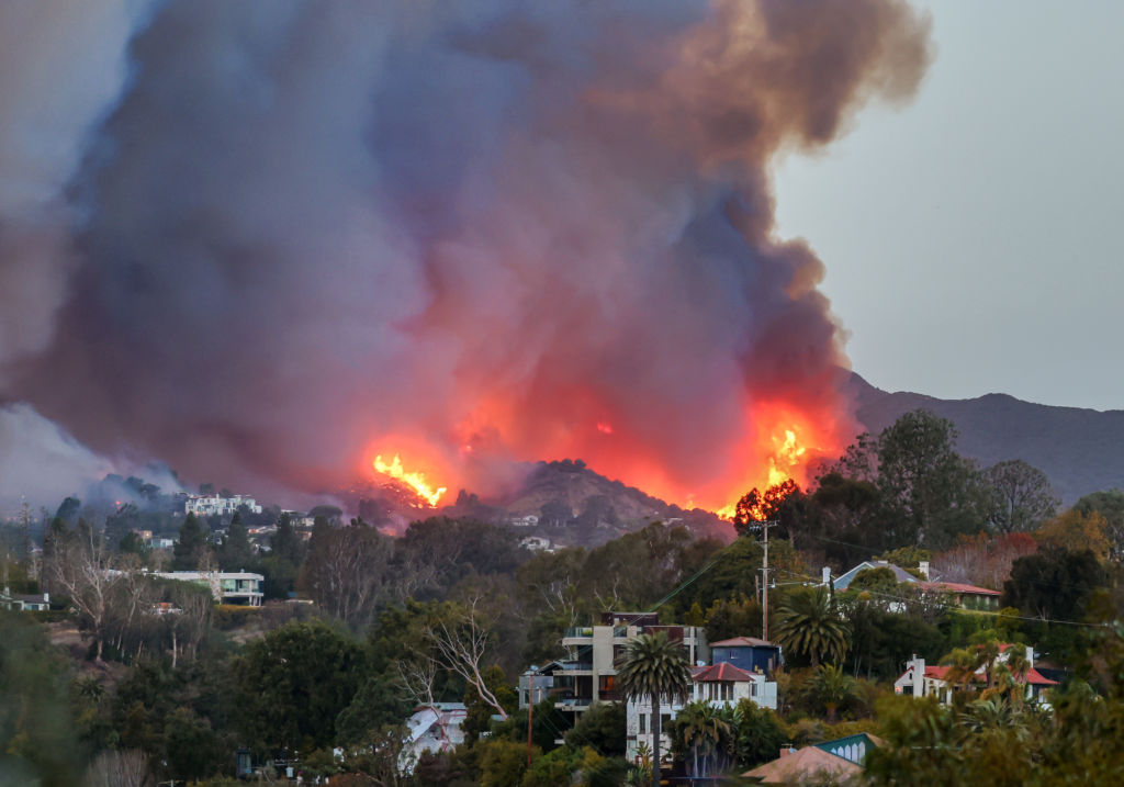 Eaton & Pacific Palisades Wildfires Sparks Evacuations In California