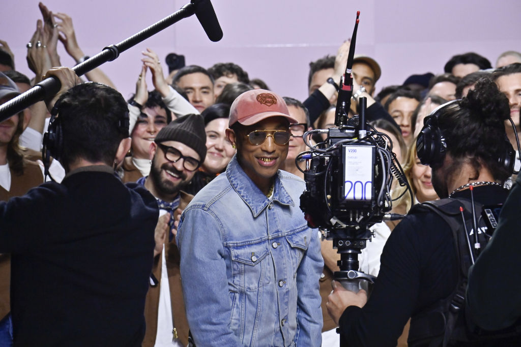 Pharrell Williams Infuses Streetwear Into Lous Vuitton Paris Fashion Week Show