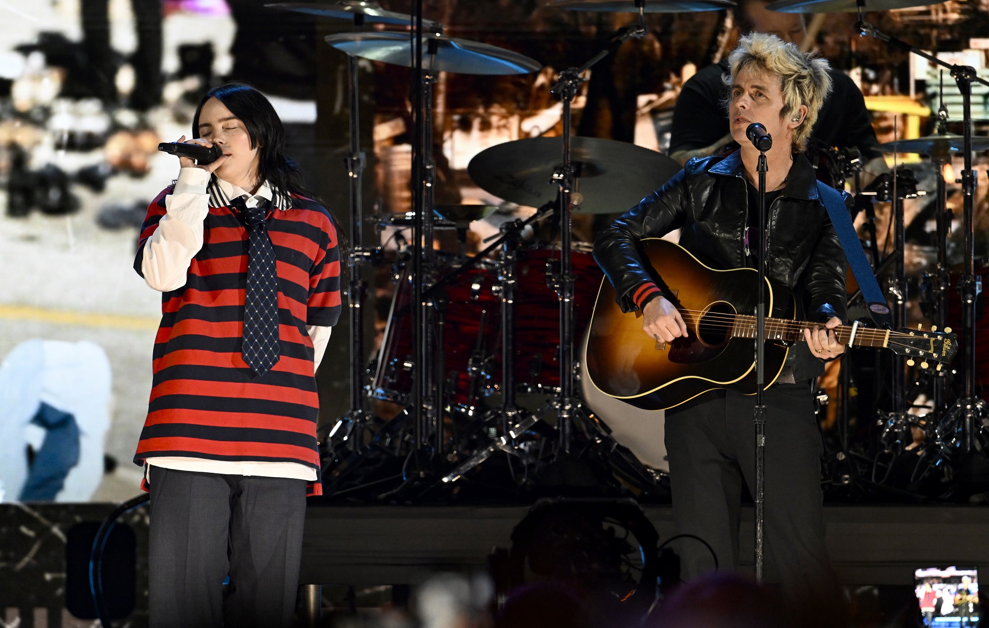 Watch Billie Eilish join Green Day for ‘Last Night On Earth’ at LA FireAid concert