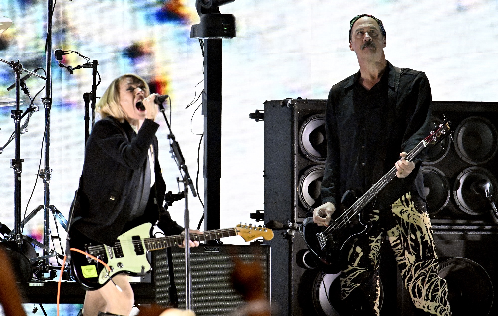 Watch surviving members of Nirvana reunite with Joan Jett, Kim Gordon and St. Vincent at LA fires benefit concert