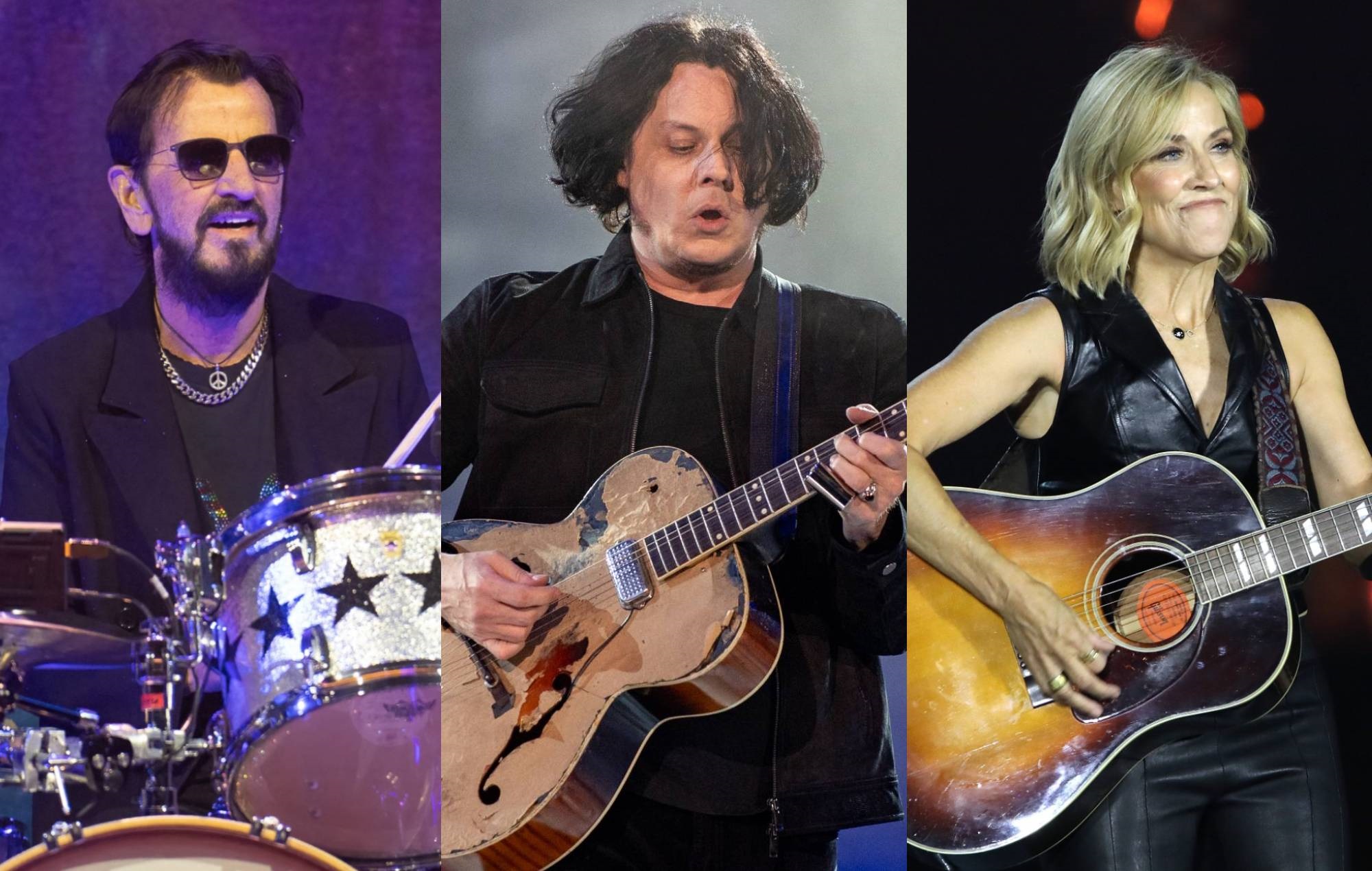 Watch Ringo Starr perform Beatles classics with Jack White, Sheryl Crow and more