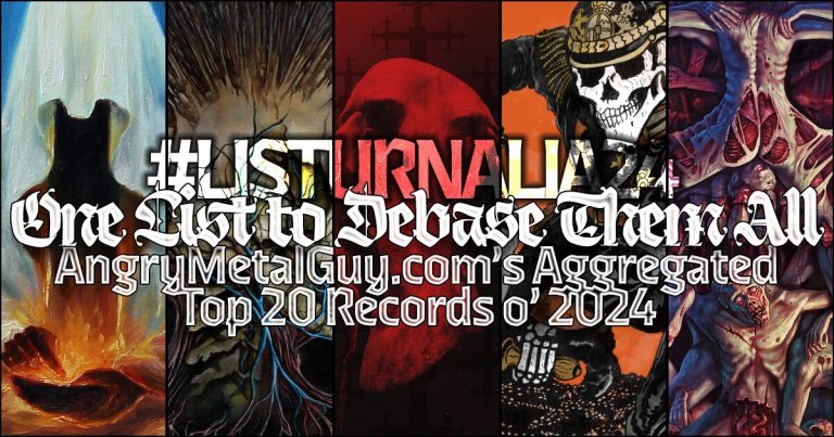 AngryMetalGuy.com’s Aggregated Top 20 Albums o’ 2024