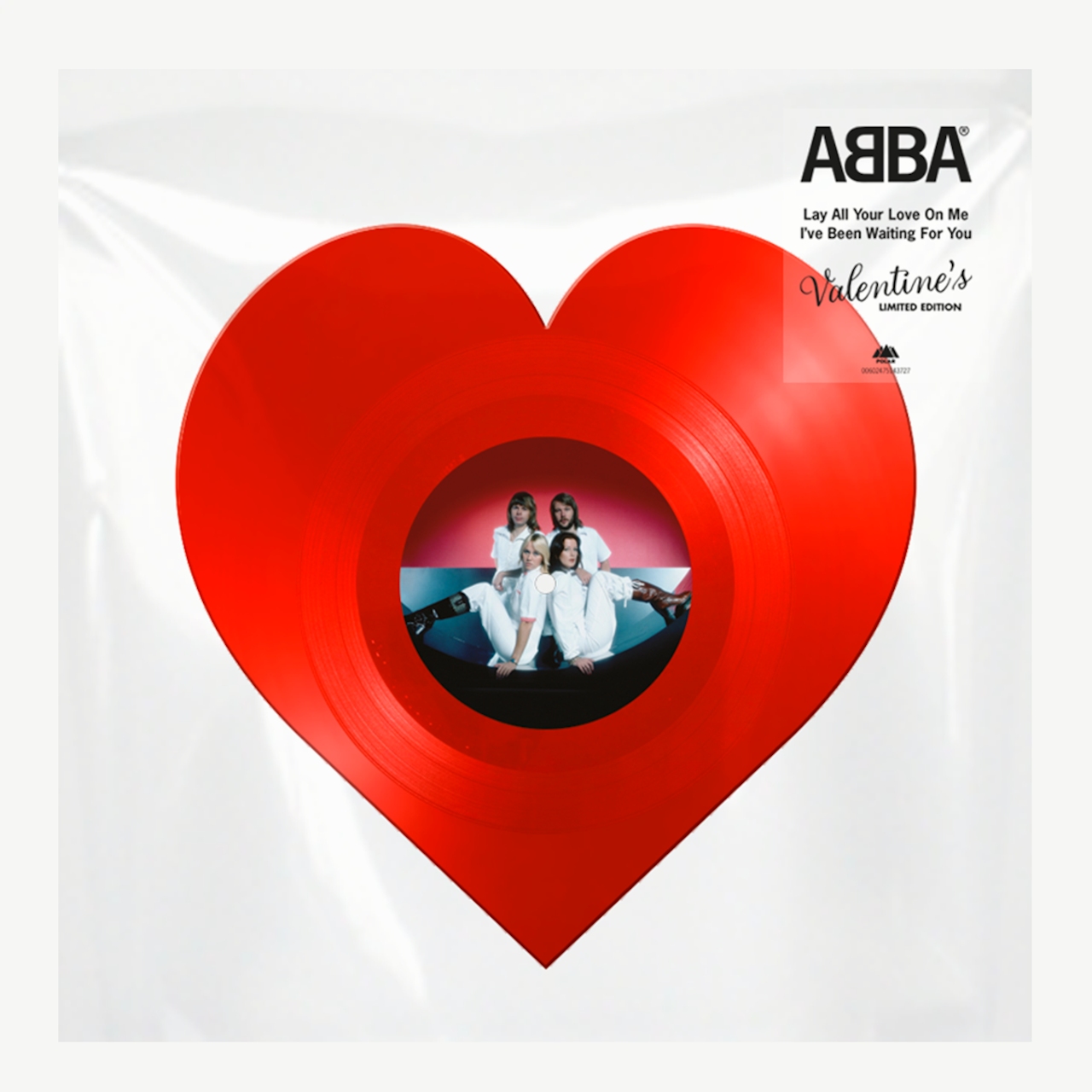 ABBA Get Romantic With New Heart-Shaped Valentine’s Day Vinyl