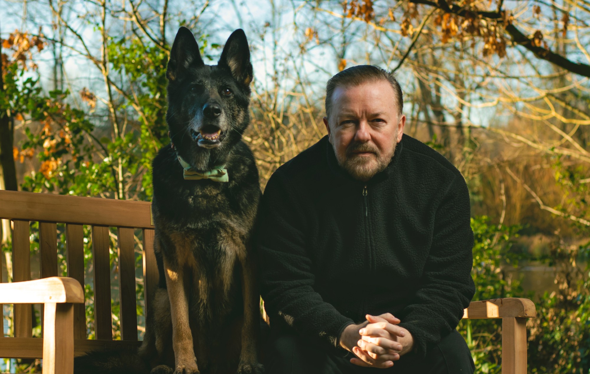 Ricky Gervais pays tribute to ‘After Life’ dog Brandy, who has died