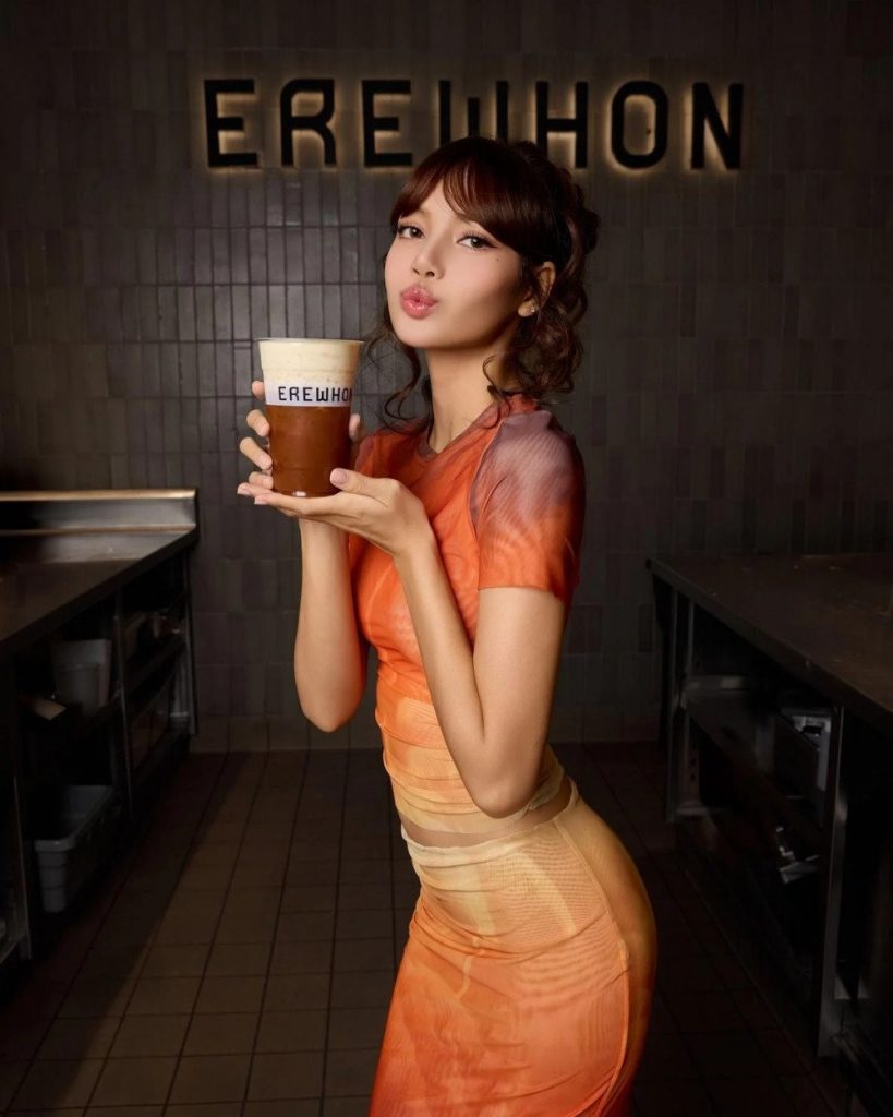 BLACKPINK’s Lisa – Erewhon beverage partnership