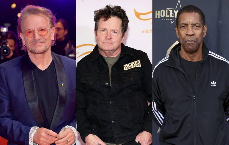 Bono, Michael J. Fox and Denzel Washington receive Presidential Medal of Freedom