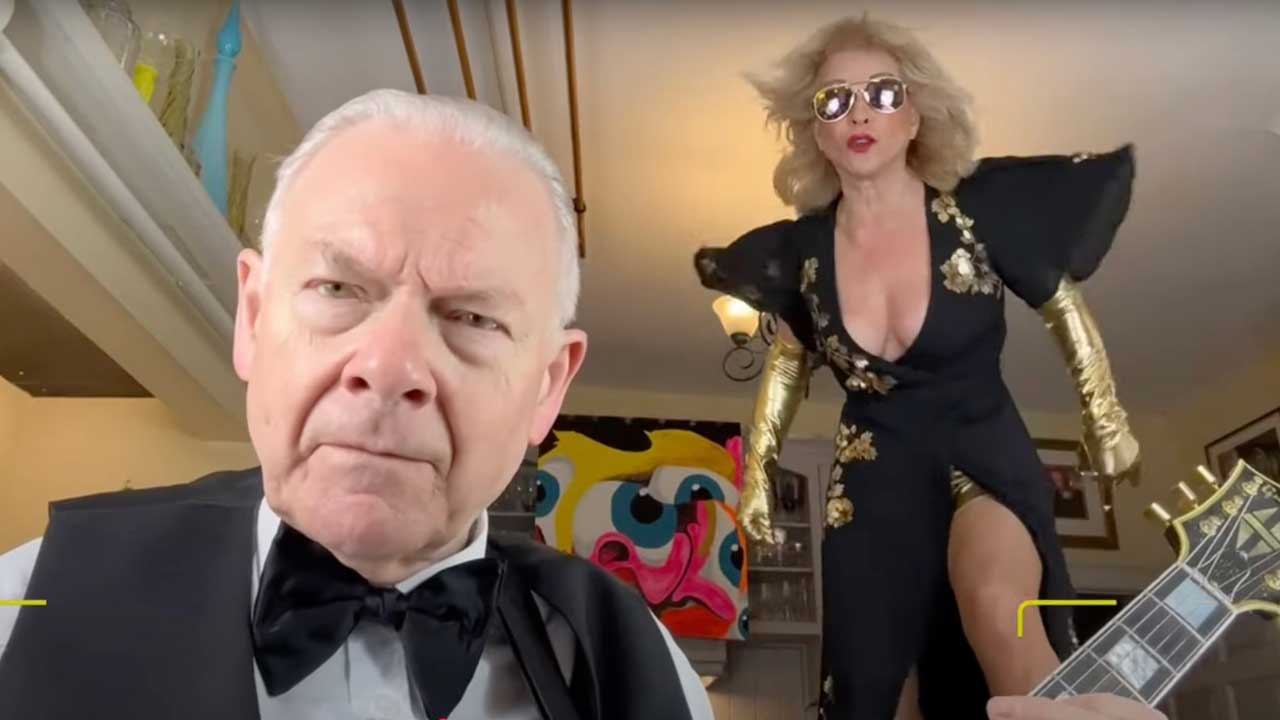 At last! Toyah Willcox and Robert Fripp have unleashed their inner punk