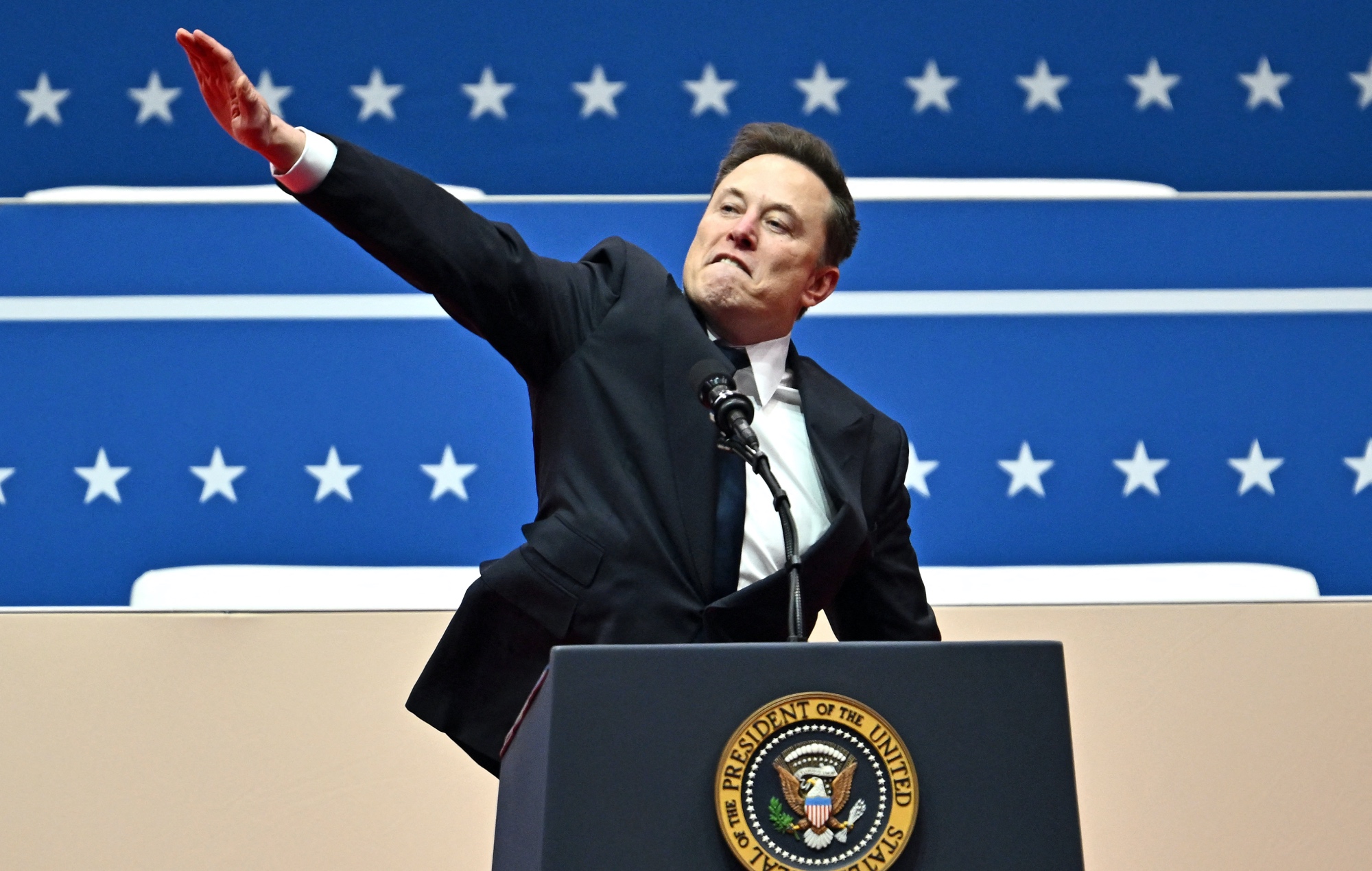 Elon Musk sparks backlash with Nazi-like gesture at Trump inauguration