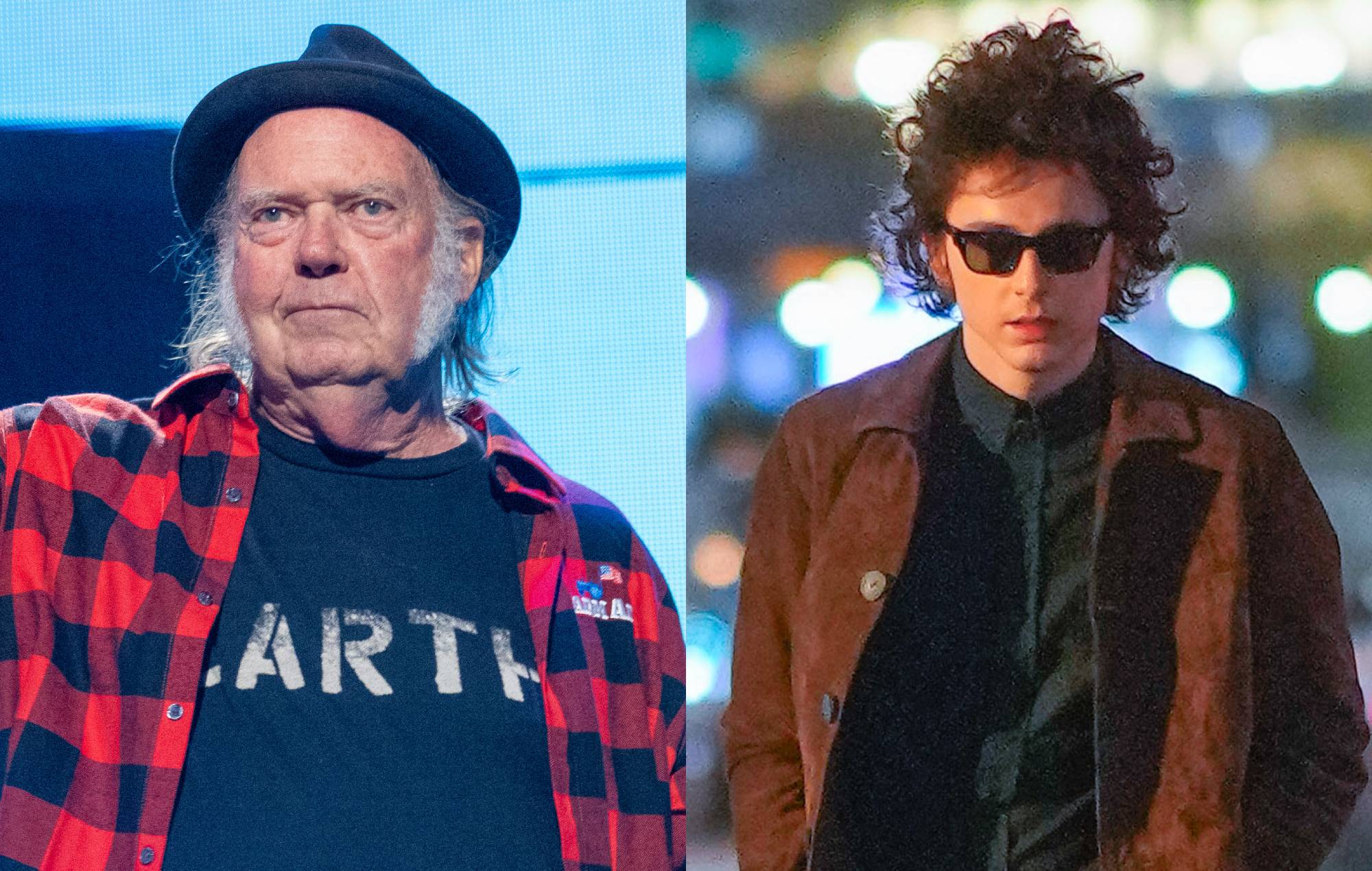 Neil Young “loved” Bob Dylan biopic ‘A Complete Unknown’