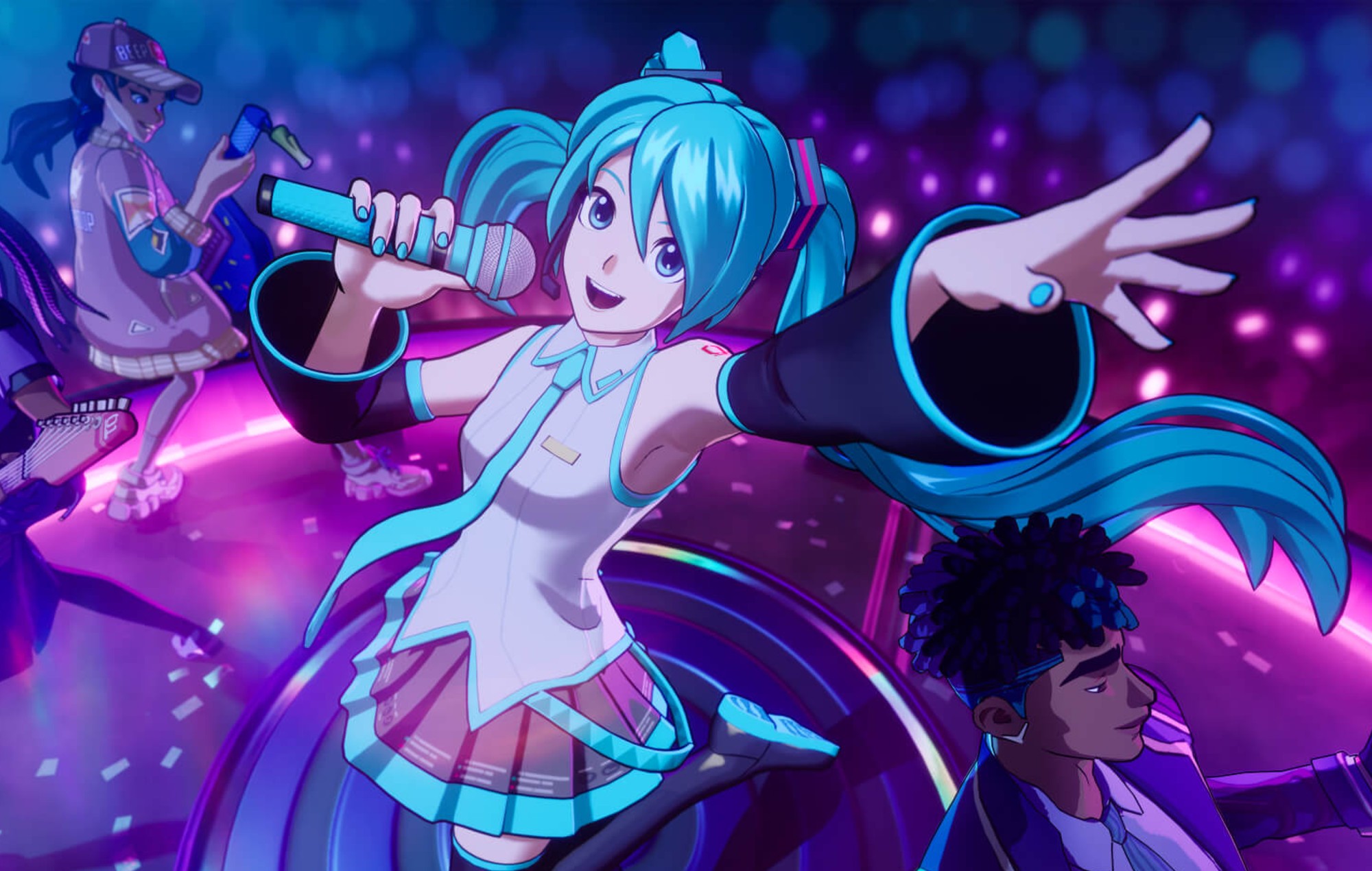 Virtual pop star Hatsune Miku is coming to ‘Fortnite Festival’