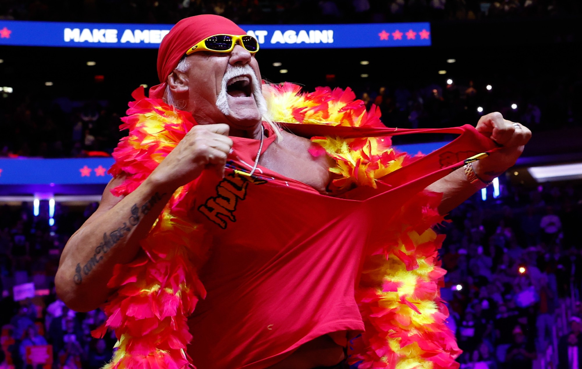 Hulk Hogan booed loudly during WWE’s Netflix debut