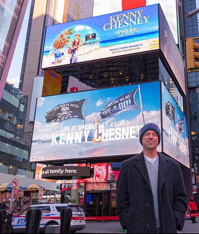 Kenny Chesney Kicks Off Sphere 2025 With A Full Day In New York