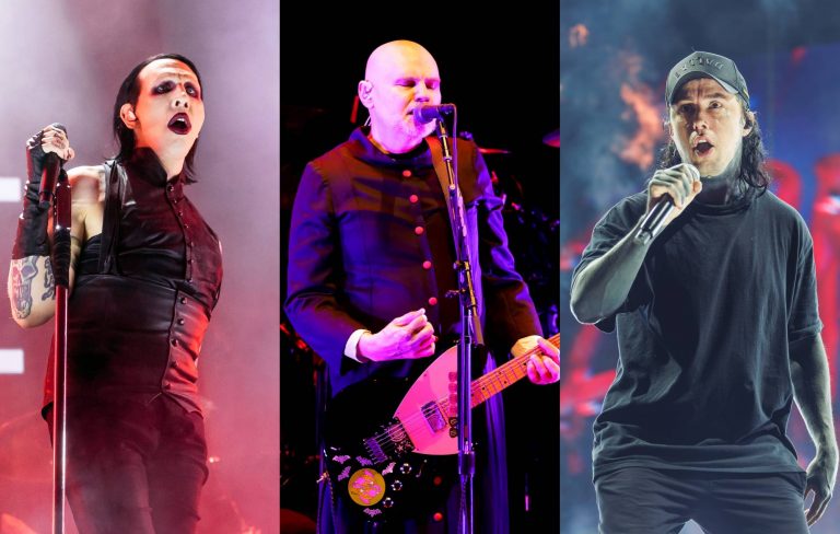 Billy Corgan, John 5, Ronnie Radke attend Marilyn Manson’s birthday party