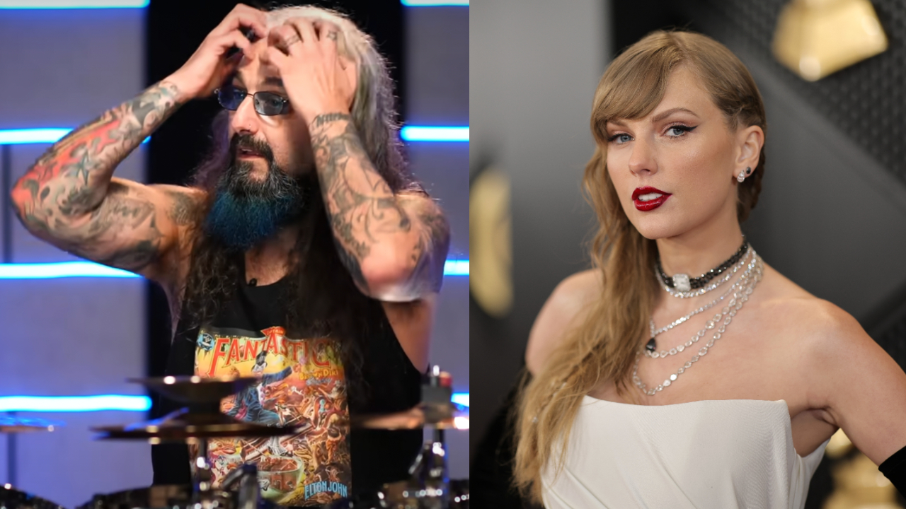 Watch prog metal legend Mike Portnoy (Dream Theater) attempt to play along to Taylor Swift’s Shake It Off with absolutely no idea what he’s listening to