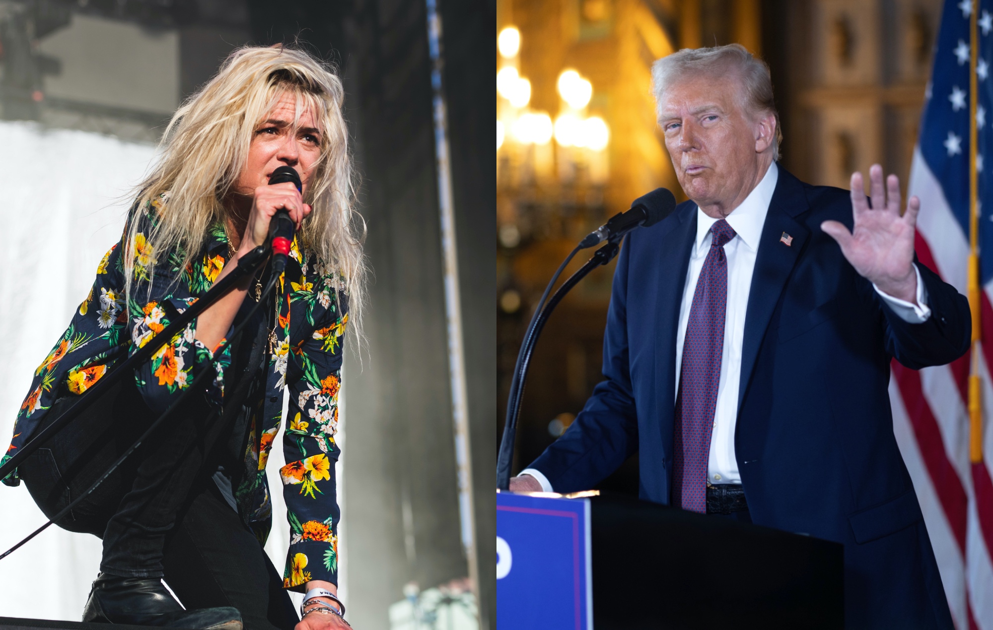 The Kills’ Alison Mosshart hits out at “petty fuck” Donald Trump ahead of “hard work to rebuild” LA after wildfires