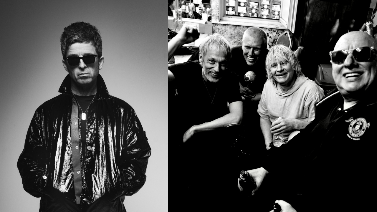 “Mantra Of The Cosmos is like Dylan, Dali and Ginsberg on a rocket ship to the moon to have it with the Clangers.” Oasis’ Noel Gallagher joins Shaun Ryder’s indie supergroup for new single Domino Bones (Gets Dangerous)