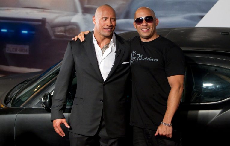 Vin Diesel’s awkward Dwayne Johnson greeting sparks continued beef rumours