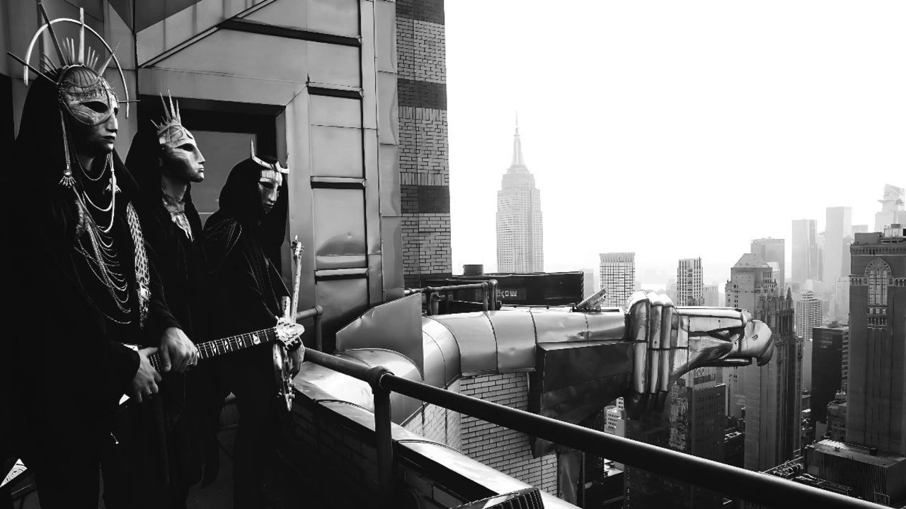 Watch masked enigmas Imperial Triumphant become the first metal band to play New York’s iconic Chrysler Building