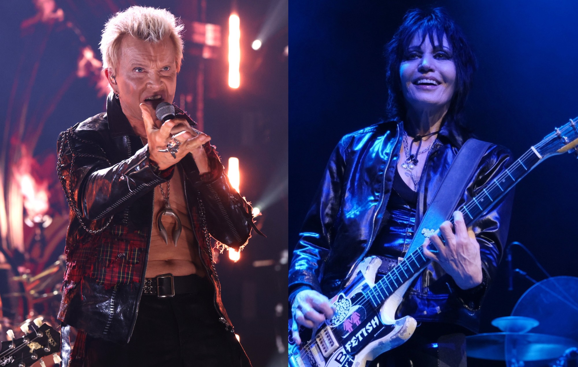 Billy Idol and Joan Jett announce joint North American tour