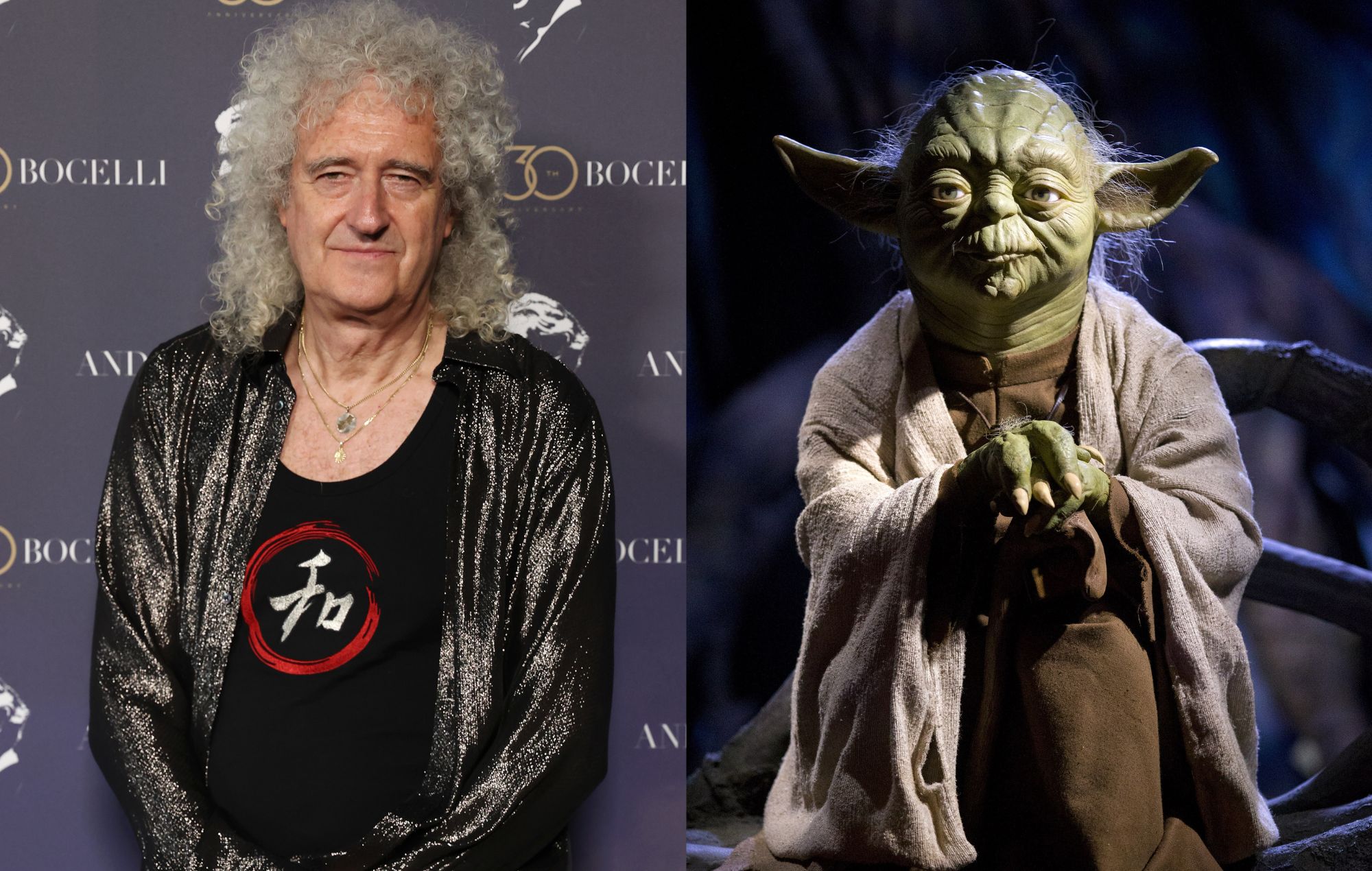Queen’s Brian May collects ‘Star Wars’ toys and “loves Yoda”