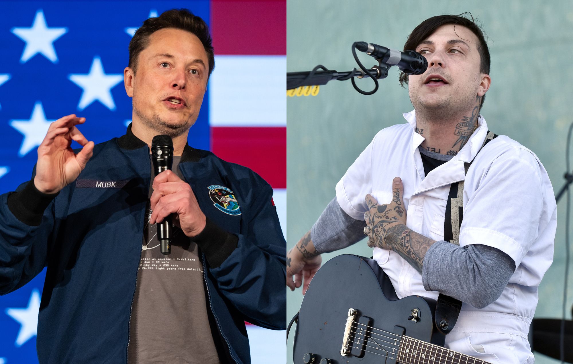 My Chemical Romance’s Frank Iero calls out Elon Musk following controversial salute: “Fuck this guy”