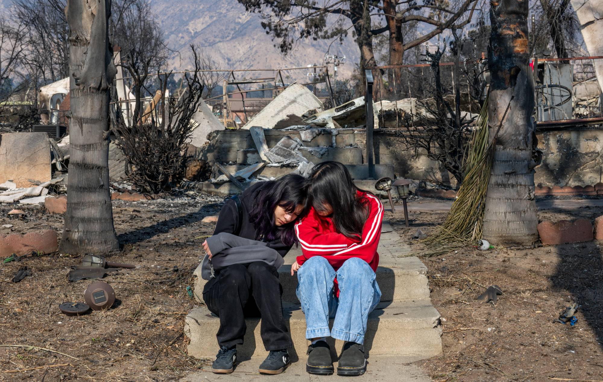 Climate change made deadly LA wildfires “more likely”, conclude leading scientists