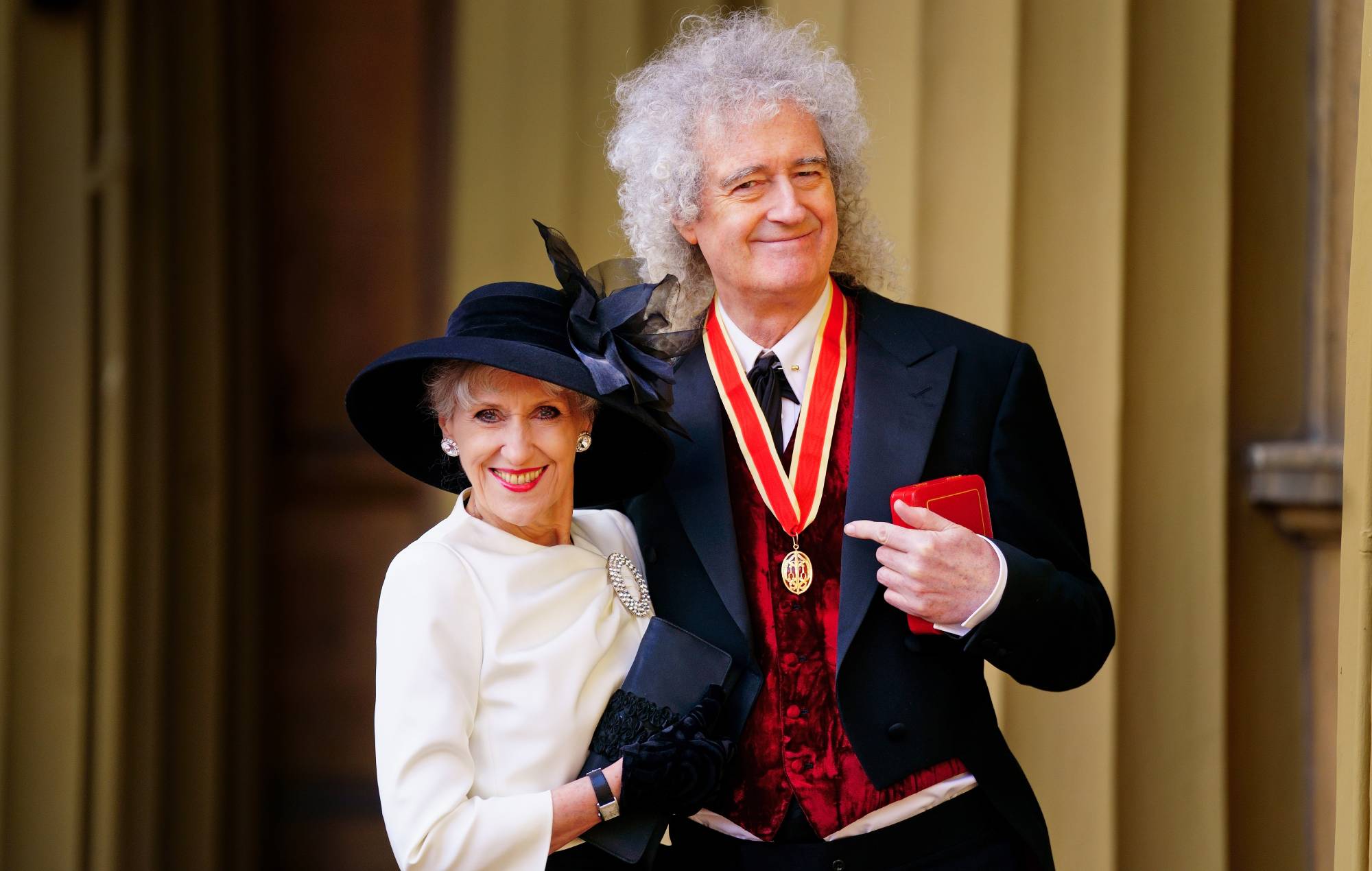 Anita Dobson shares health update following husband Brian May’s stroke