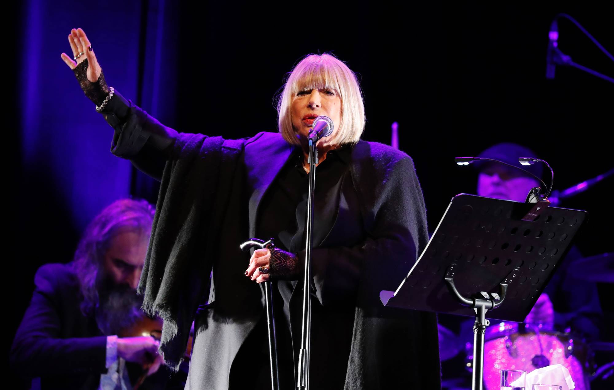 Fans are sharing footage from Marianne Faithfull’s last ever gig