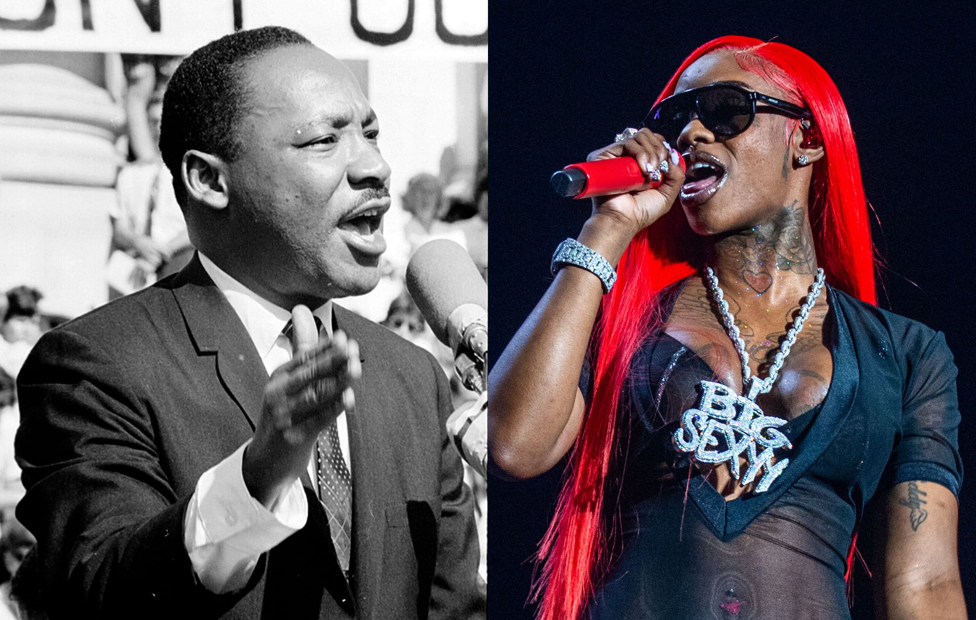 Sexyy Red deletes AI Image with Martin Luther King Jr after being called “disrespectful” by daughter 