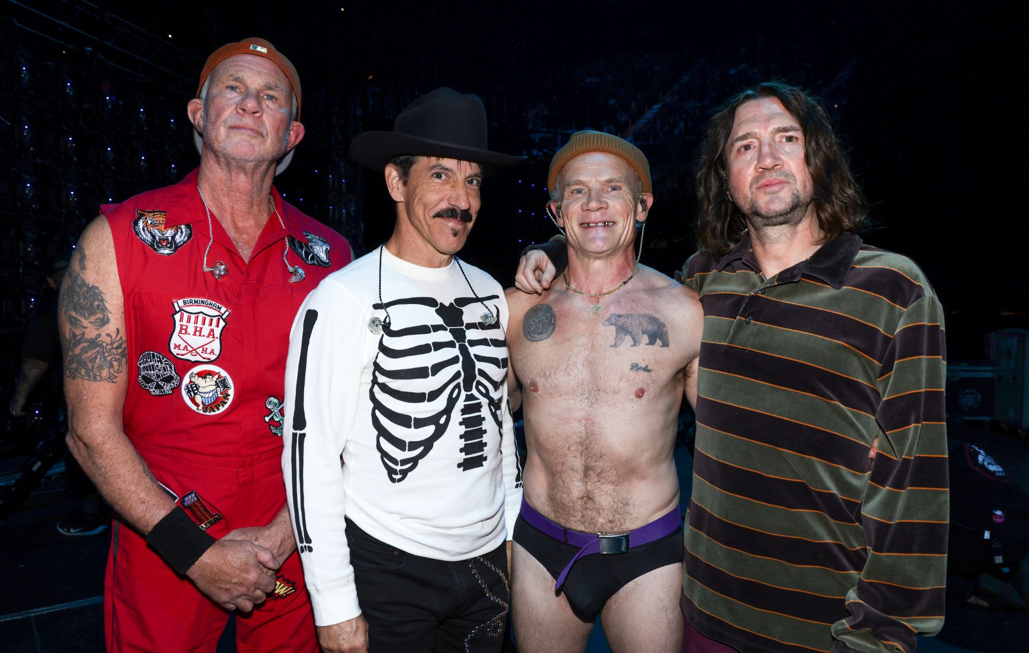 Watch Red Hot Chili Peppers play LA FireAid show at Kia Forum with hit-packed medley
