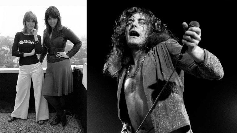 “He sang ‘Squeeze My Lemon’ and we’re like, ‘Oh, we must leave, we must leave the premises'”: Heart’s Wilson sisters walked out of a Led Zeppelin show because Robert Plant was too suggestive