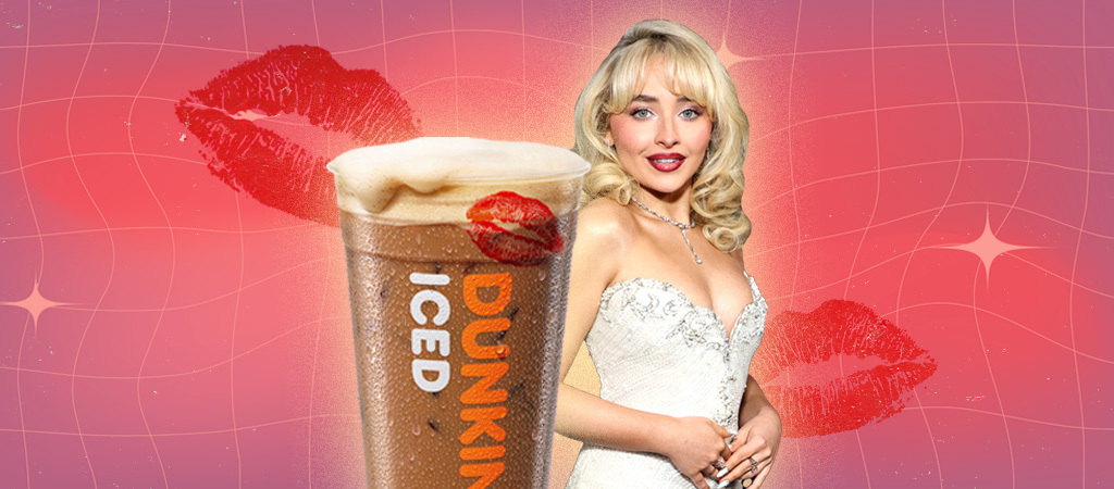 Sabrina Carpenter’s New Dunkin’ Drink Hit Us With A Heavy Kiss Of Sweetness