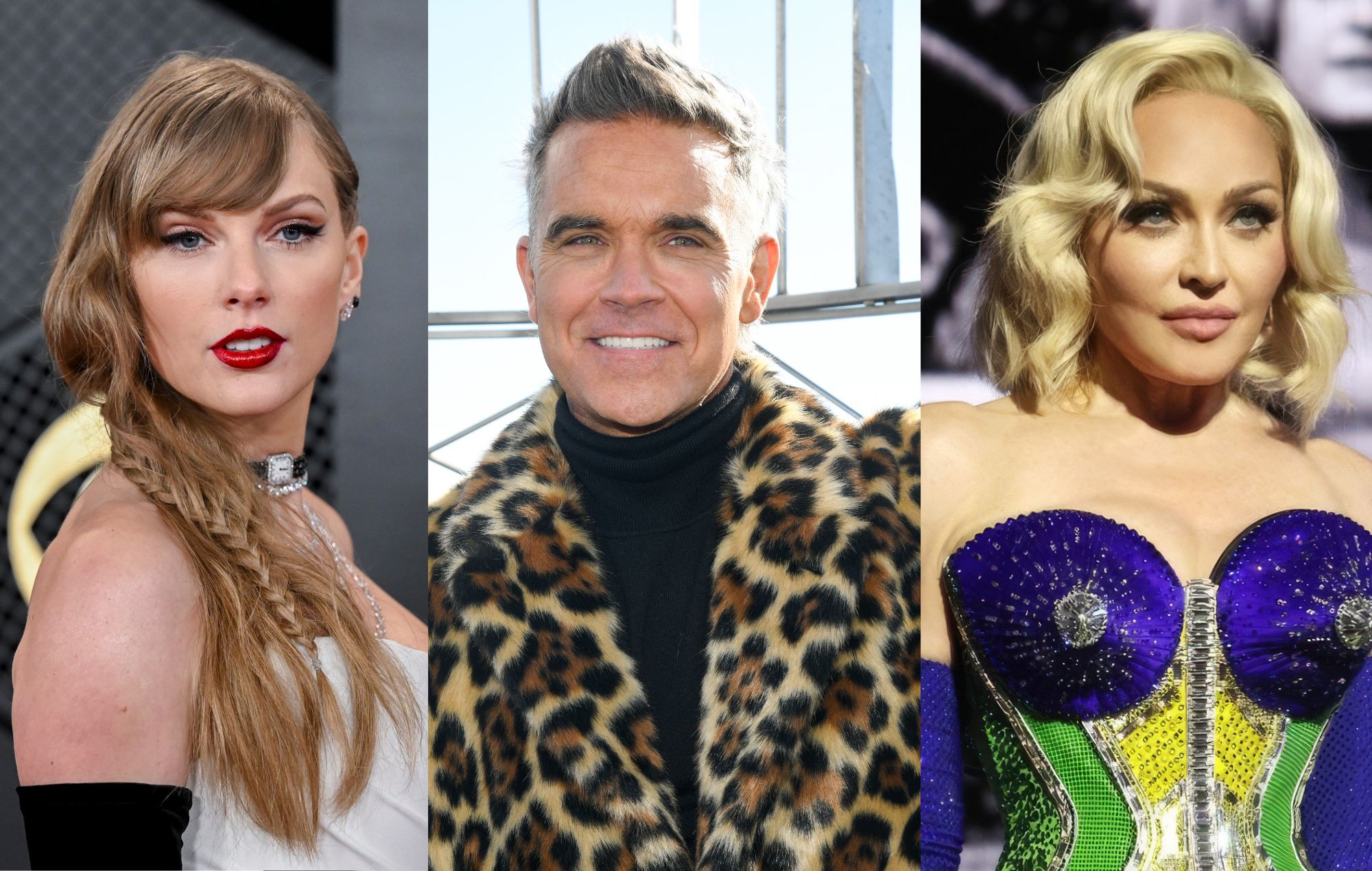 Robbie Williams on his love of Taylor Swift and being a “dick” to Madonna 