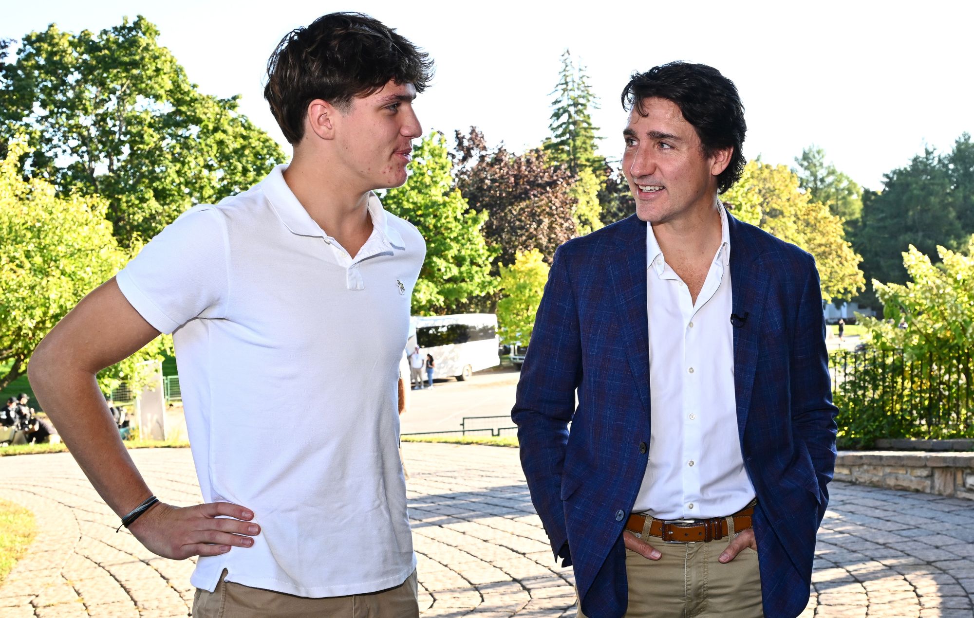 Justin Trudeau’s son Xavier to teases “dark ambient R&B” debut single