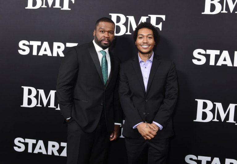 50 Cent Shares Lil Meech Text Messages, Threatens To Boot Him Off ‘BMF,’ X Reacts