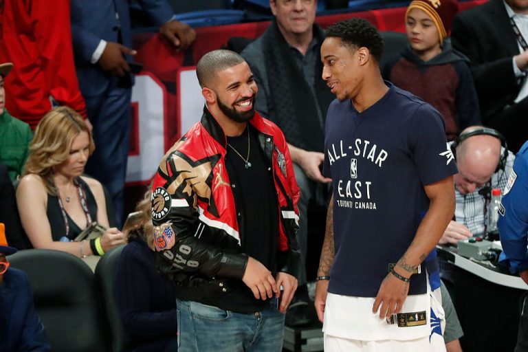 Sensitive King: Drake Throws Former Friend DeMar DeRozan’s Jersey In Crowd